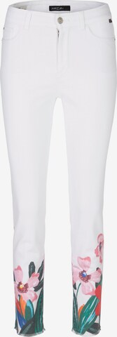 Marc Cain Slim fit Jeans in White: front