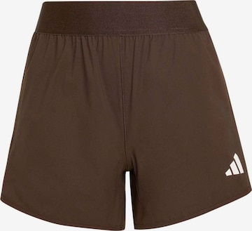 Pantaloni sport 'Pacer' de la ADIDAS PERFORMANCE pe maro: față