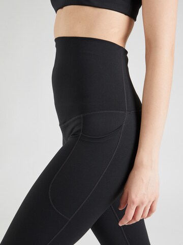 NIKE Skinny Sportsbukser 'ONE' i sort