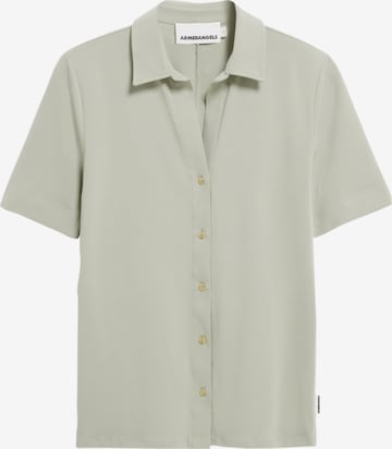 Chemisier ARMEDANGELS en vert : devant