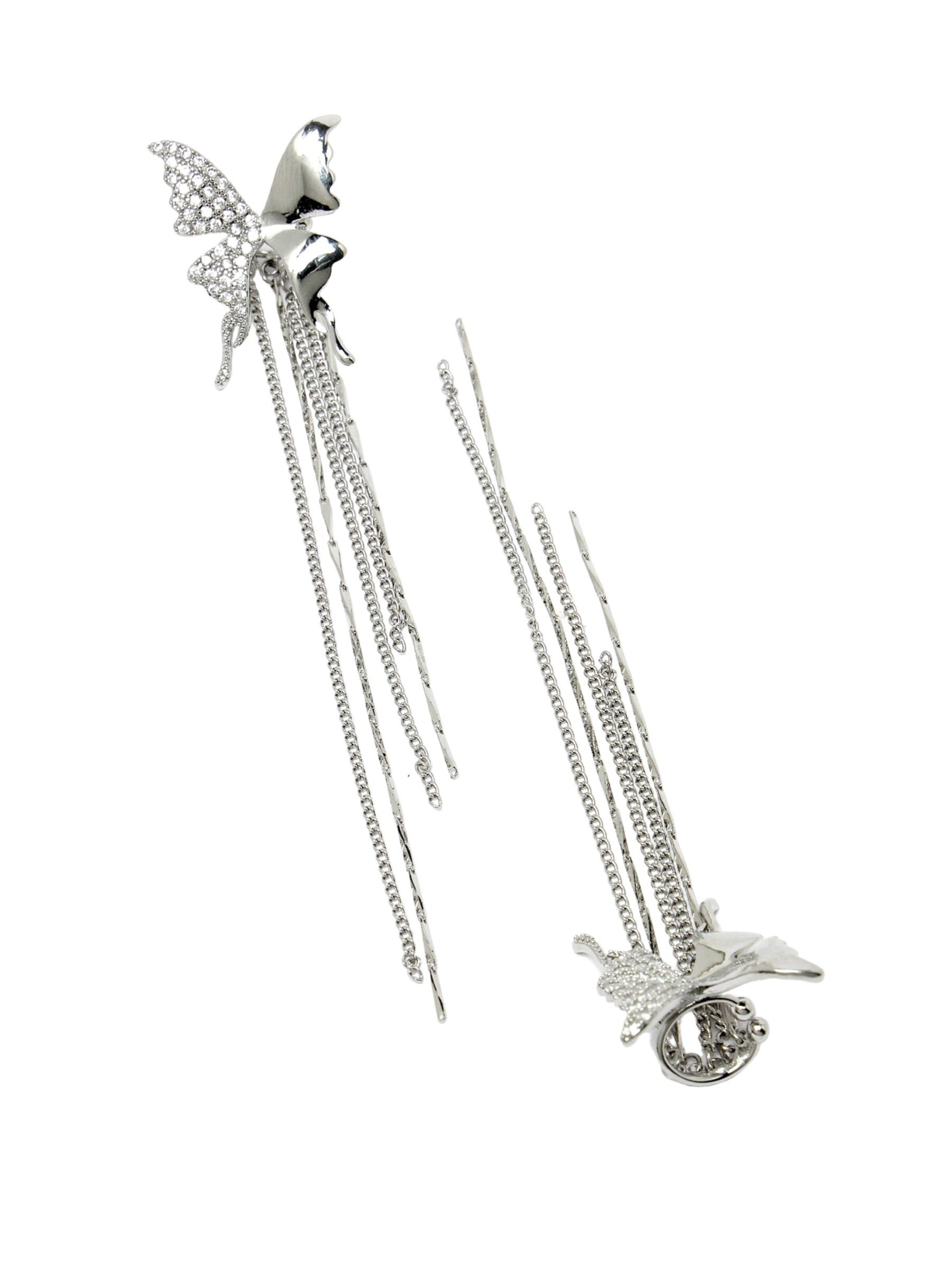 AVANT-GARDE PARIS - Pendientes 'Nataliaya' en plata