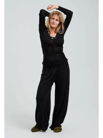 Seamless Basic Cardigan i sort