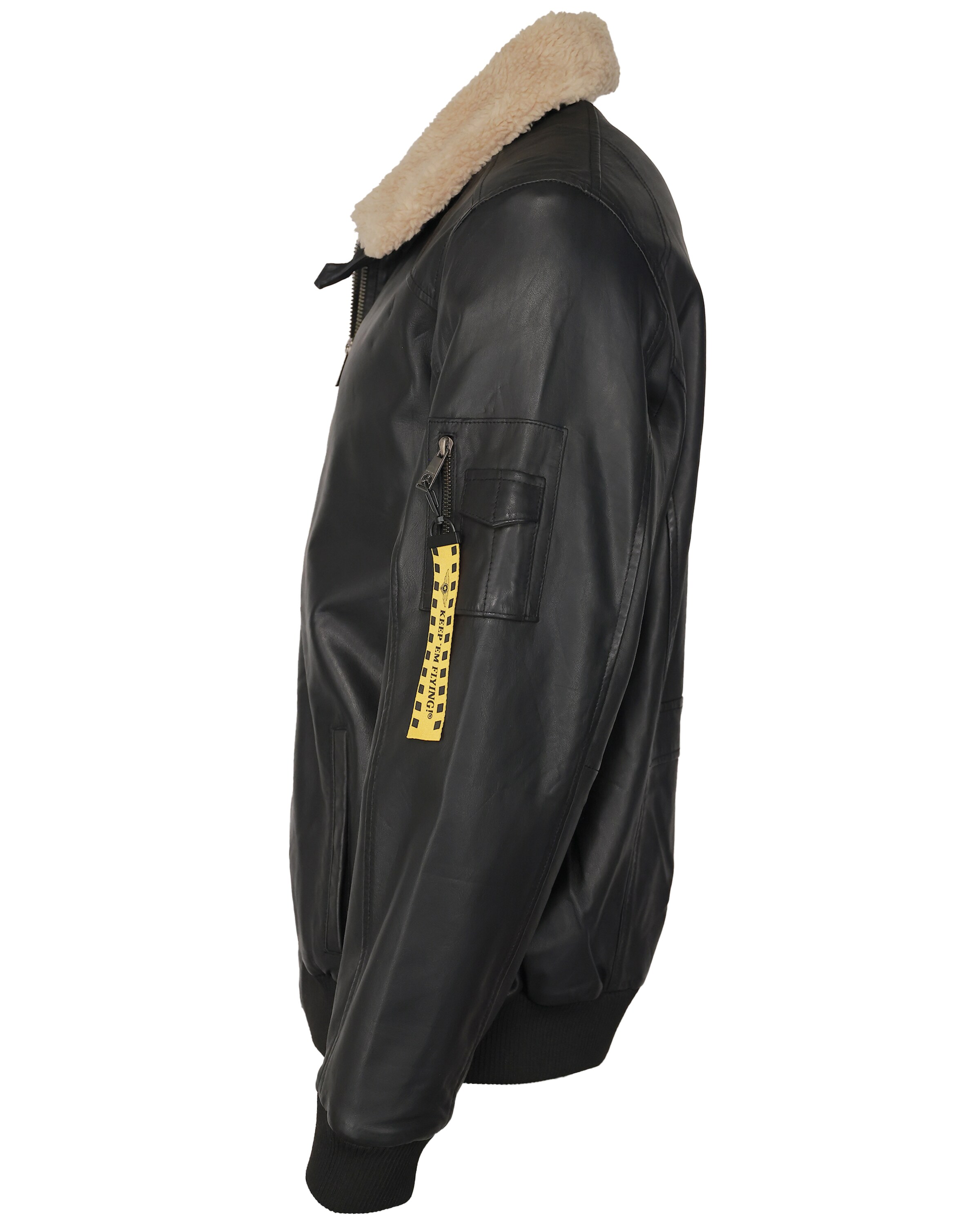 TOP GUN Between-Season Jacket in Brown