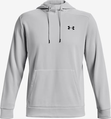 UNDER ARMOUR Athletic Sweatshirt in Grey: front