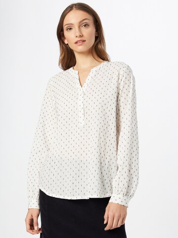 Kaffe Blouse 'Silona' in Wit: voorkant