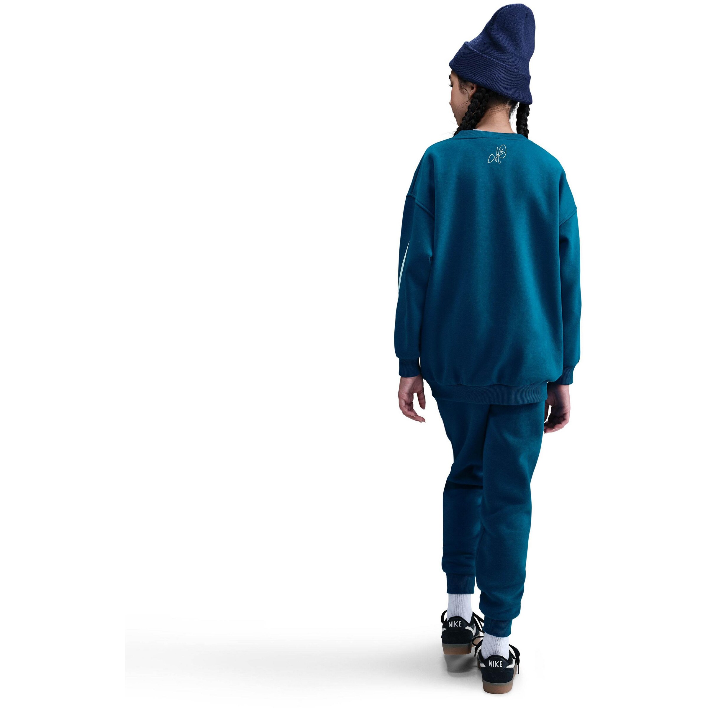 NIKE Tapered Sportnadrágok 'Club' - zöld