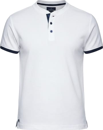 Ombre Shirt in White: front