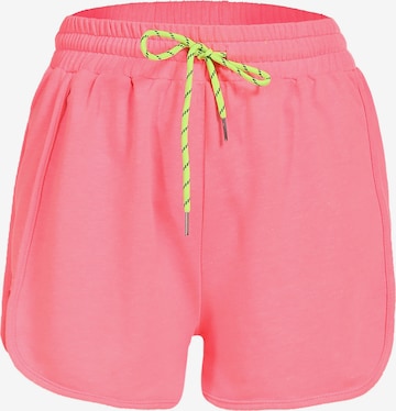 myMo ATHLSR Regular Workout Pants in Pink: front