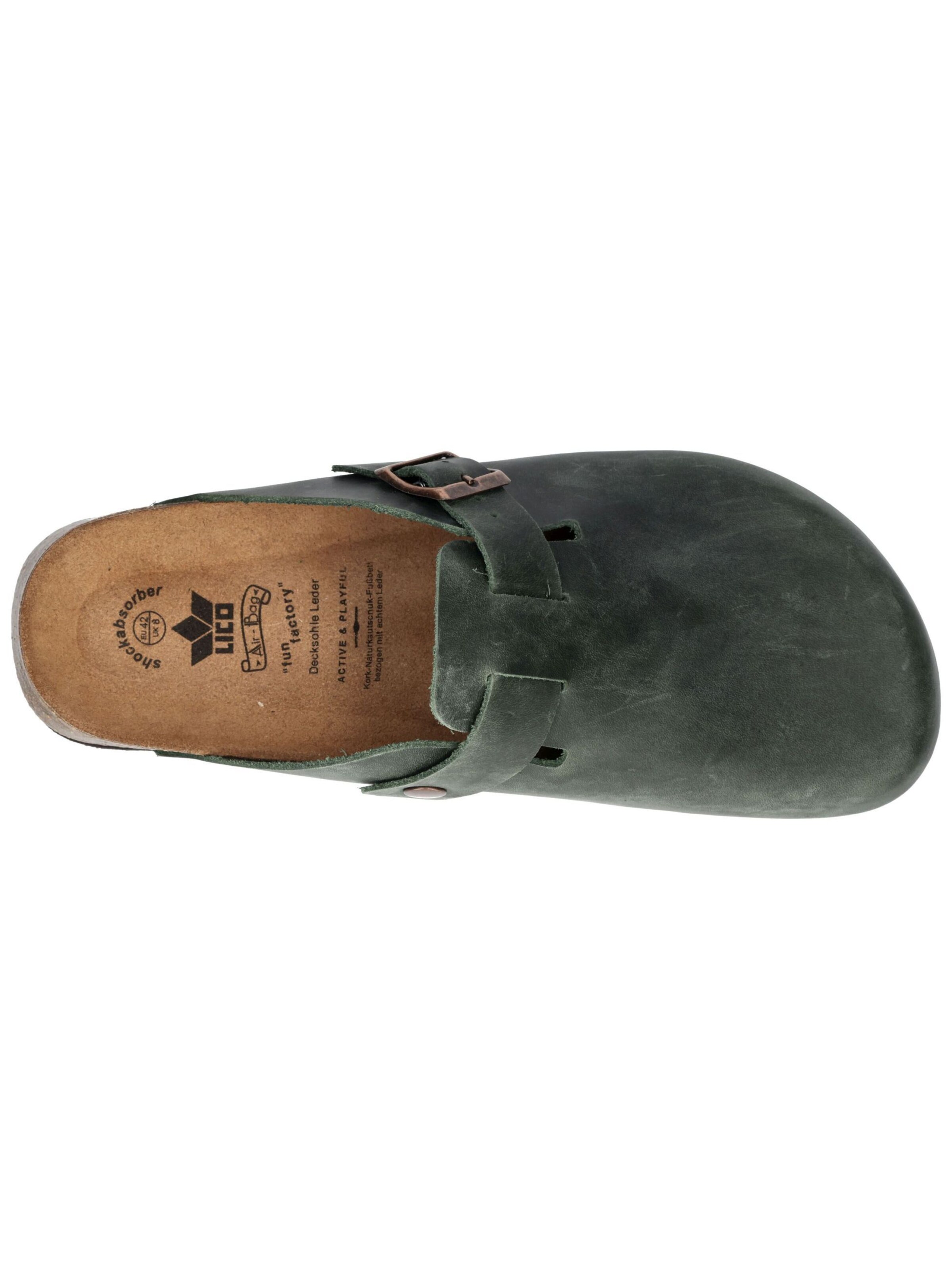 LICO Clogs 'Bioline' in Grün