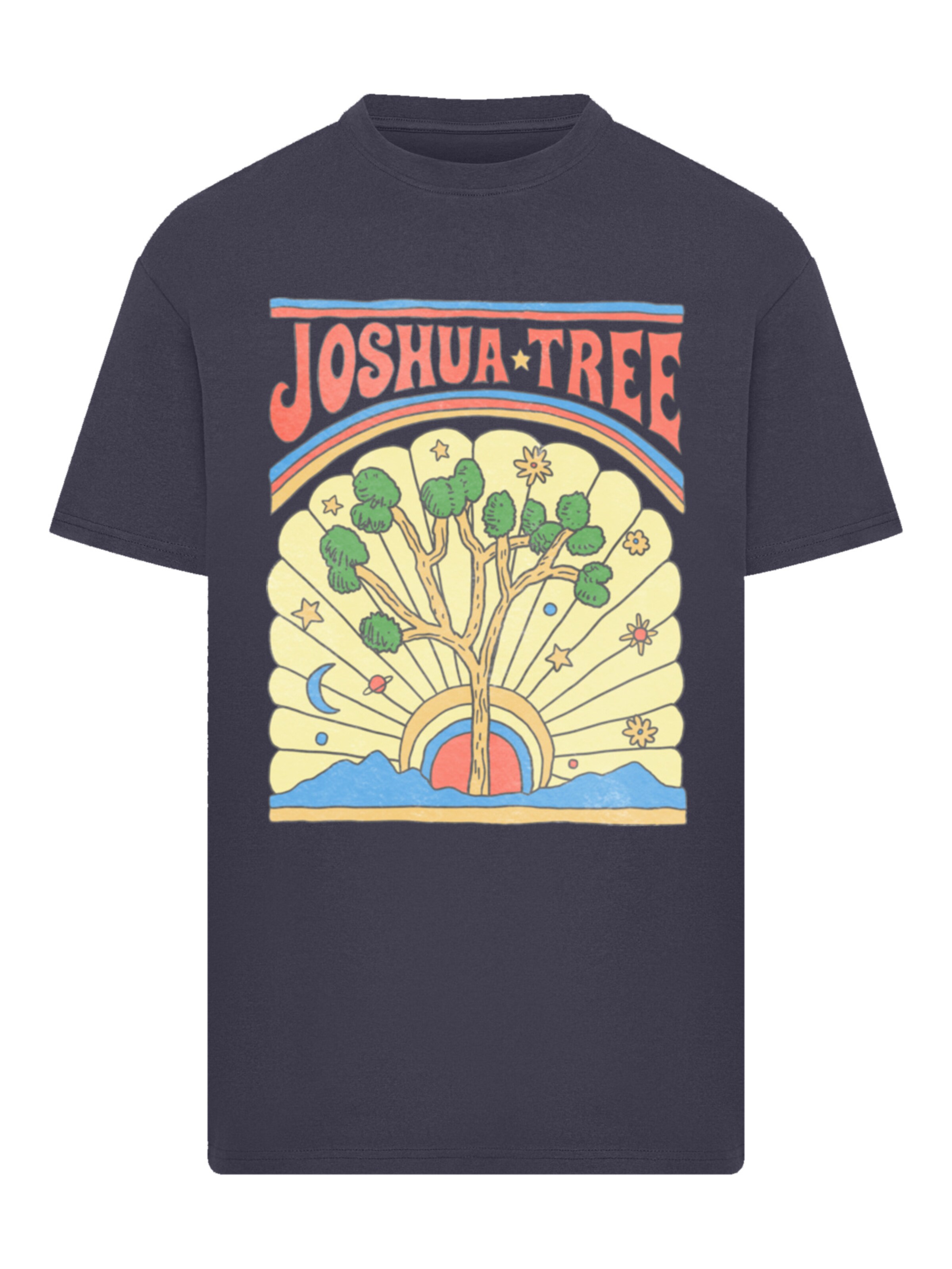 F4NT4STIC Shirt 'US National Parks Joshua Tree' in Blue: front