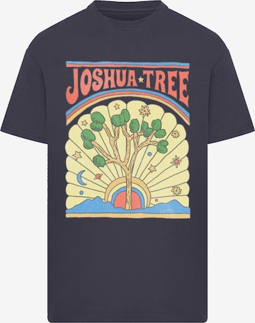 F4NT4STIC Shirt 'US National Parks Joshua Tree' in Blue: front