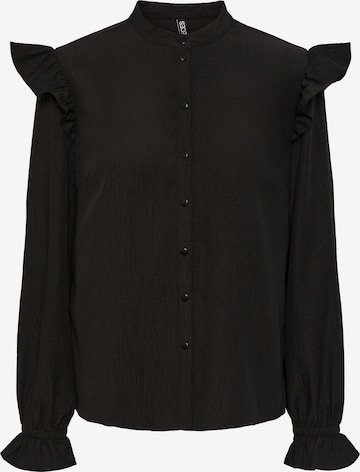 PIECES Blouse 'SIRASI' in Black: front