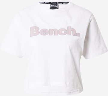 Tricou 'KAY' de la BENCH pe alb: față