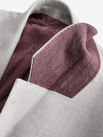 Next Slim fit Business-colbert 'Signature Tollegno' in Grijs