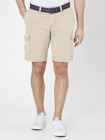 REDPOINT Regular Cargo Pants in Beige: front