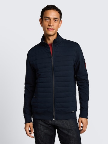 TOM TAILOR Sweatjacke in Blau: Vorderseite
