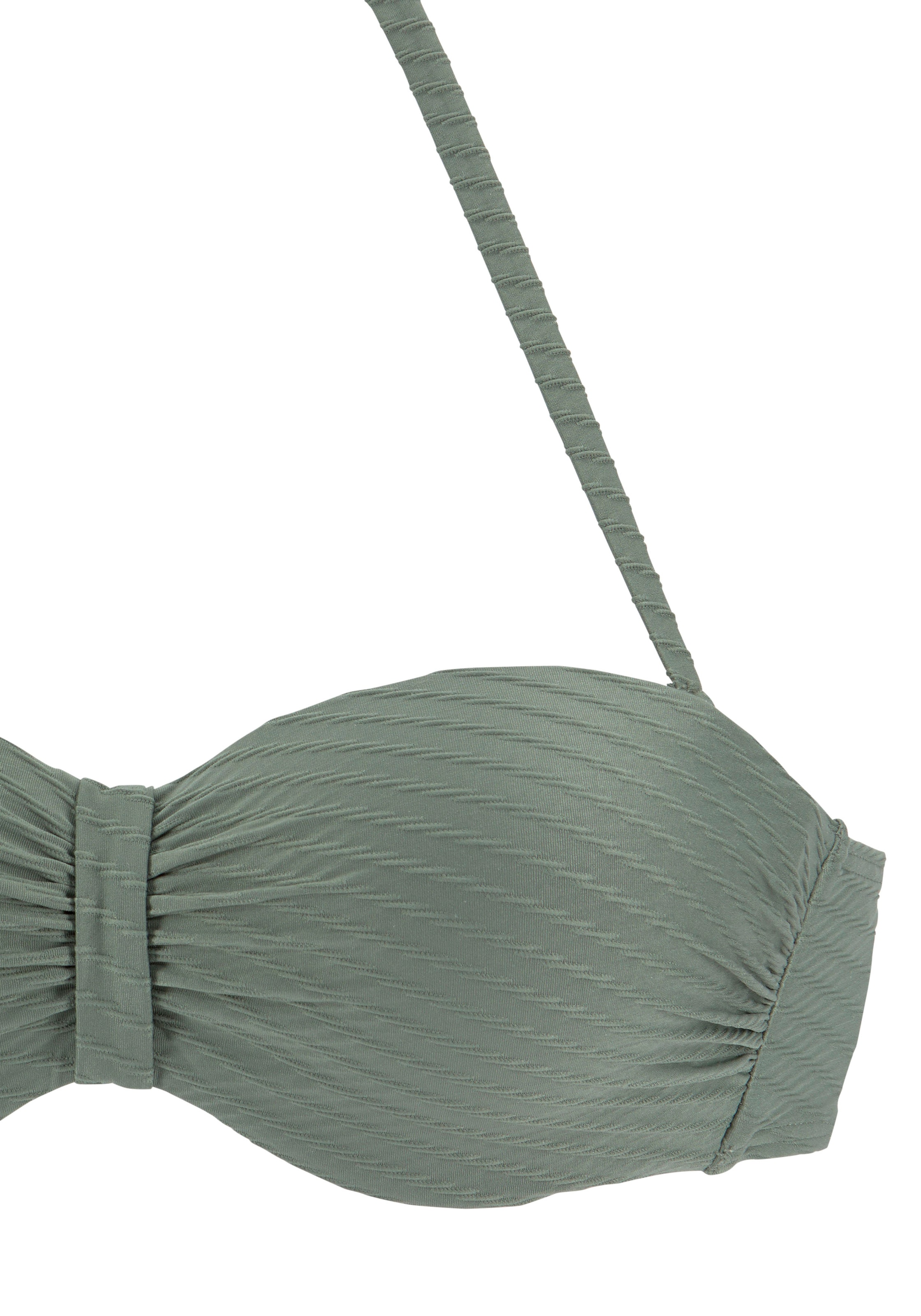 Bandeau Bikini s.Oliver en vert