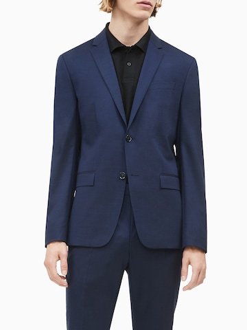 Slim fit Sacou Business de la Calvin Klein pe albastru