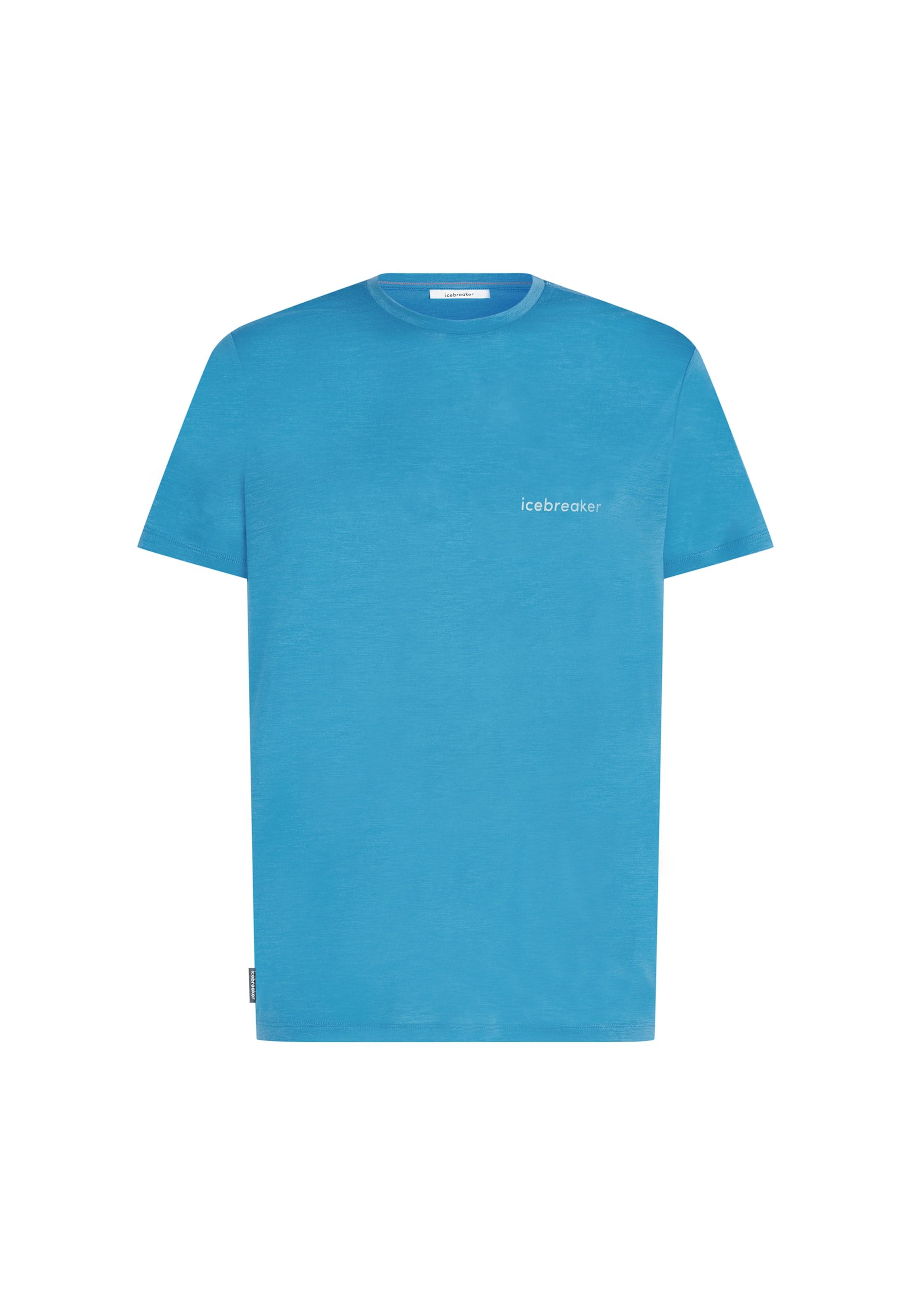 ICEBREAKER - Camiseta funcional 'Tech Lite' en azul: frente