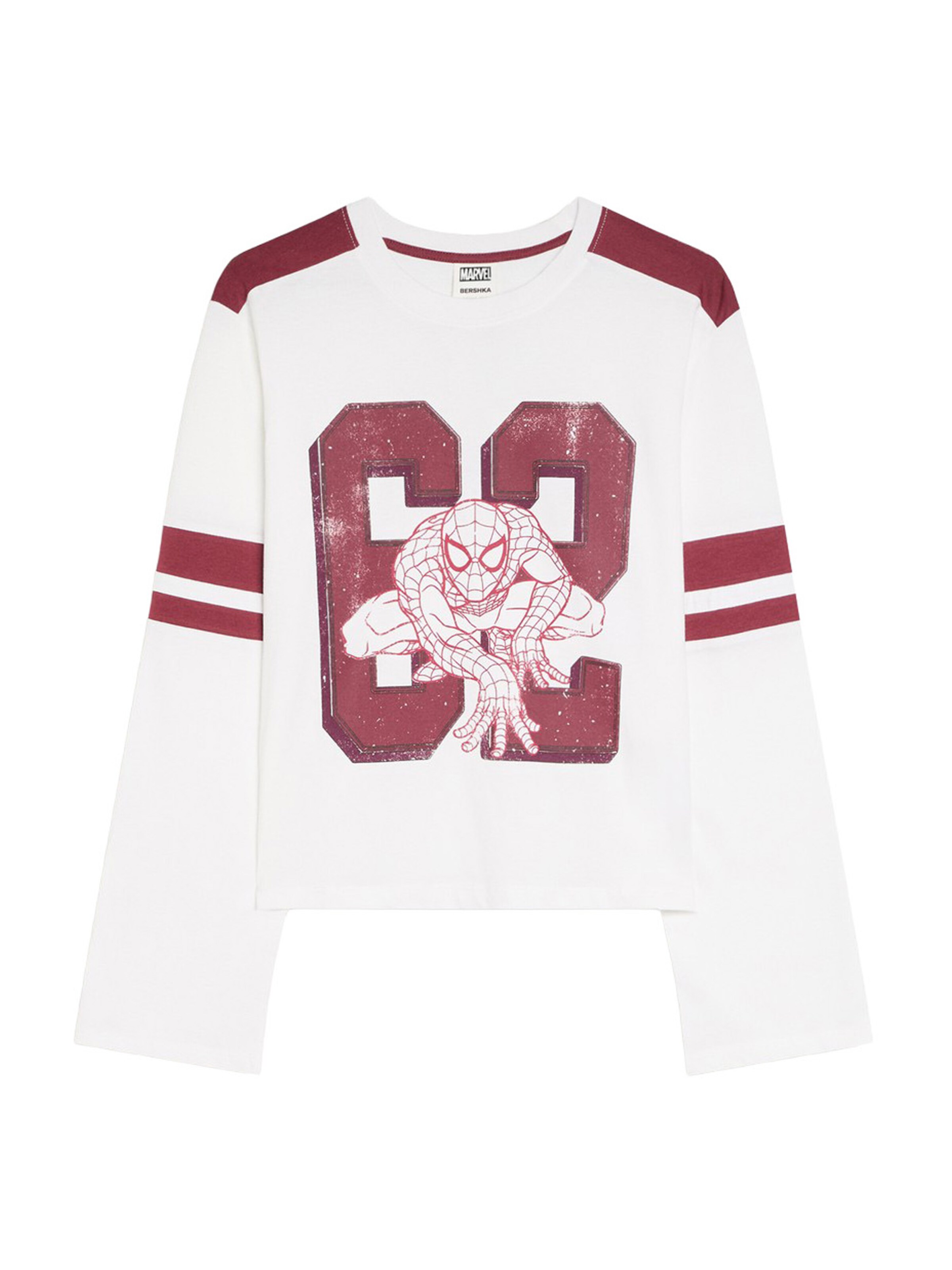 Bershka Shirt in White: front