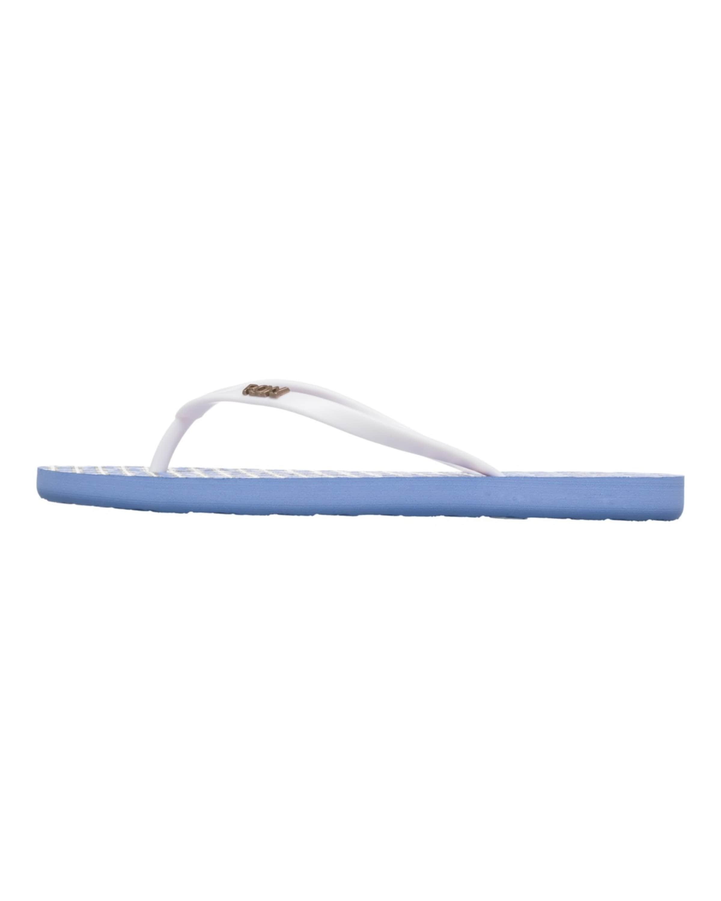 Tongs 'Viva Stamp LI' ROXY en bleu : devant