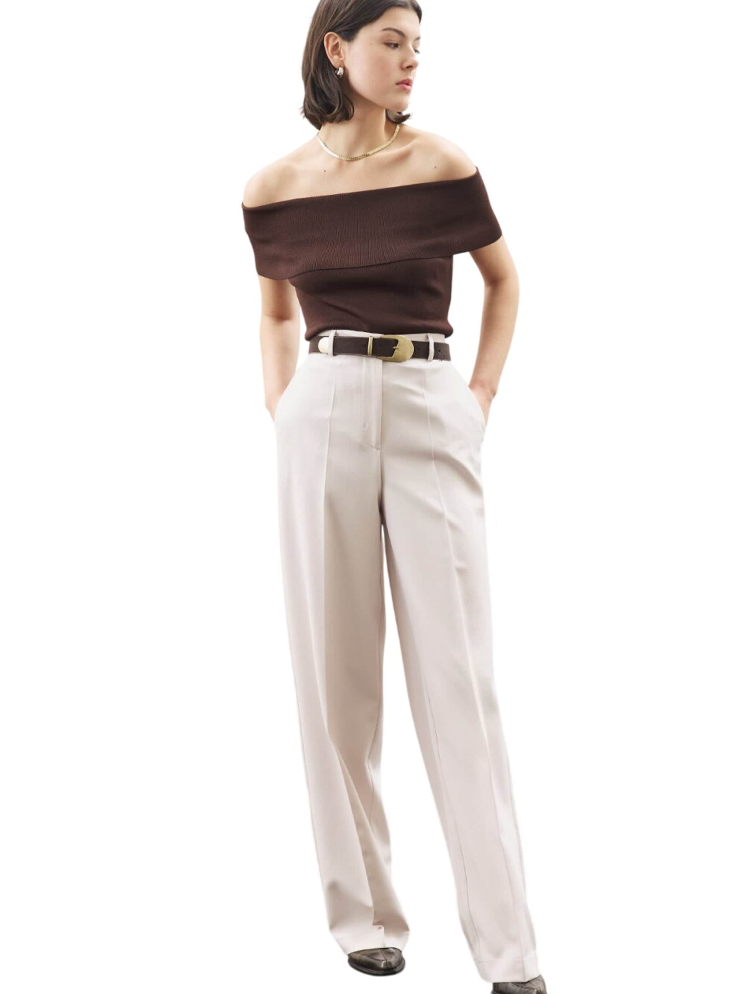 MANUKA Trousers in Beige: front