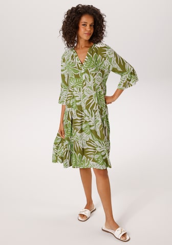 Aniston CASUAL Summer Dress in Green: front
