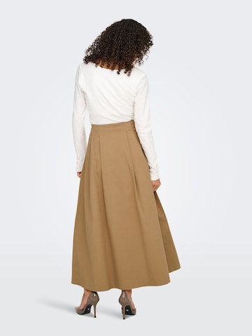 ONLY Skirt 'ONLVENEDIG' in Brown