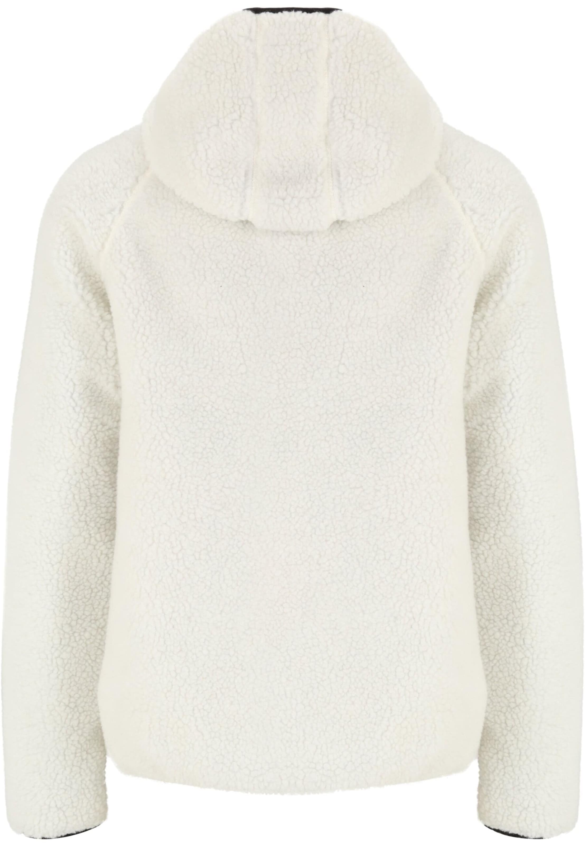 Giacca di pile di Brandit in bianco