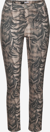 Jeggings pe 35-36 LASCANA pe nisipiu / gri metalic, Vizualizare produs