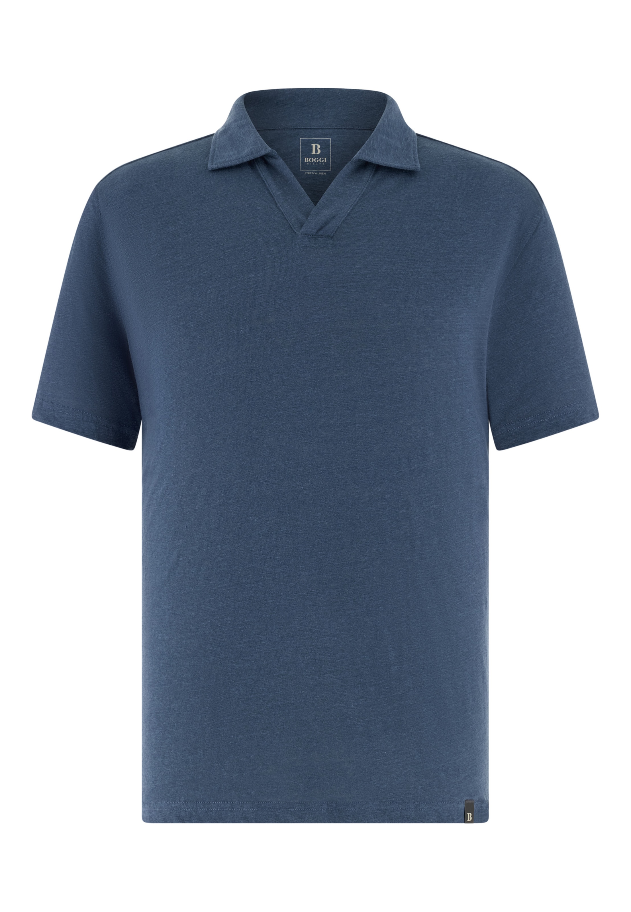 T-Shirt Boggi Milano en bleu : devant