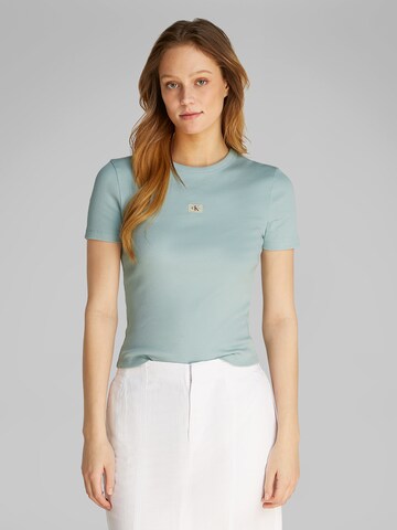 Maglietta di Calvin Klein Jeans in blu: frontale