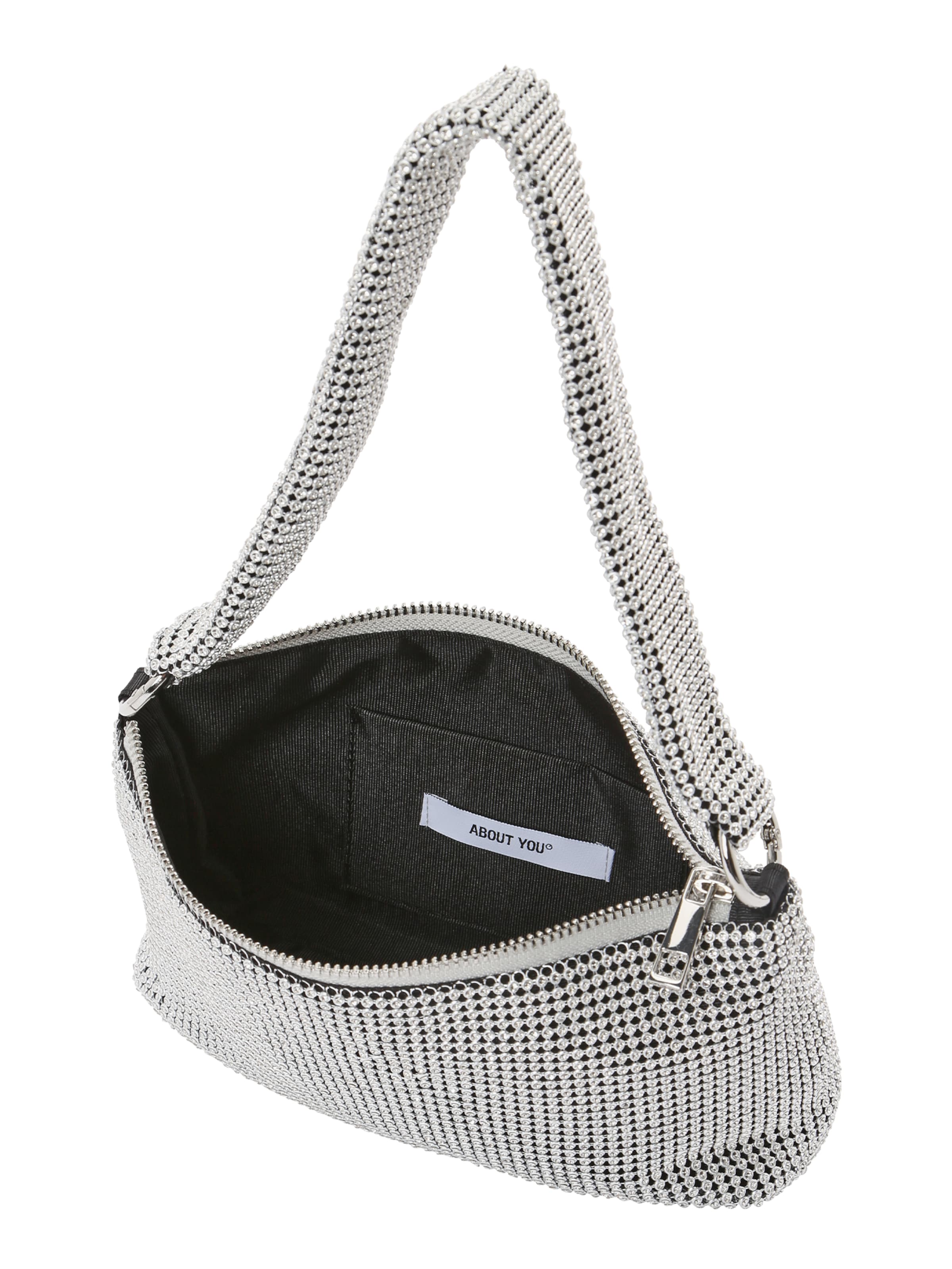 Borsa a spalla di ABOUT YOU in argento