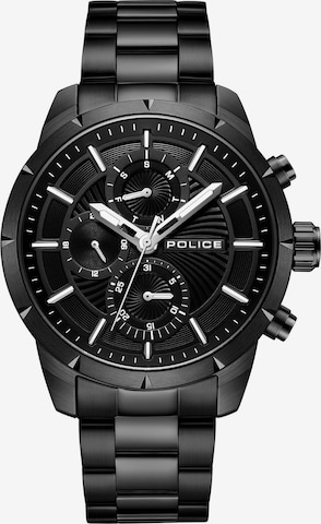 POLICE Analog Watch 'NEIST' in Black: front