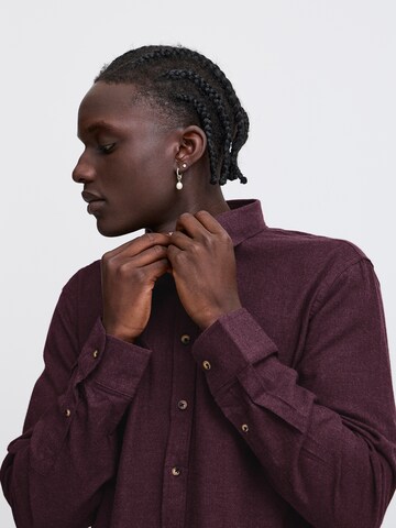 BLEND Regular Fit Hemd 'BHBurley' in Rot