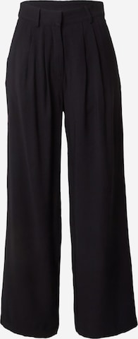 Pantalon 'Mara' ABOUT YOU en noir : devant