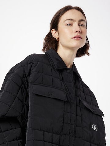 Calvin Klein Jeans Between-seasons coat in Black