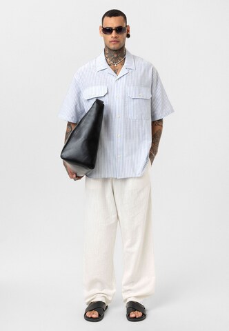 Dandalo Comfort fit Button Up Shirt 'Rik' in Blue