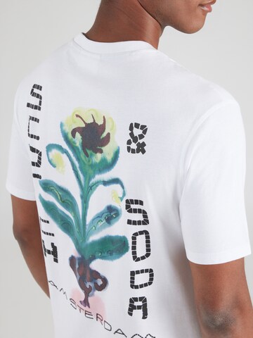 SCOTCH & SODA Tričko – bílá