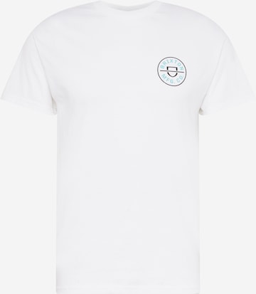 T-Shirt 'CREST' Brixton en blanc : devant