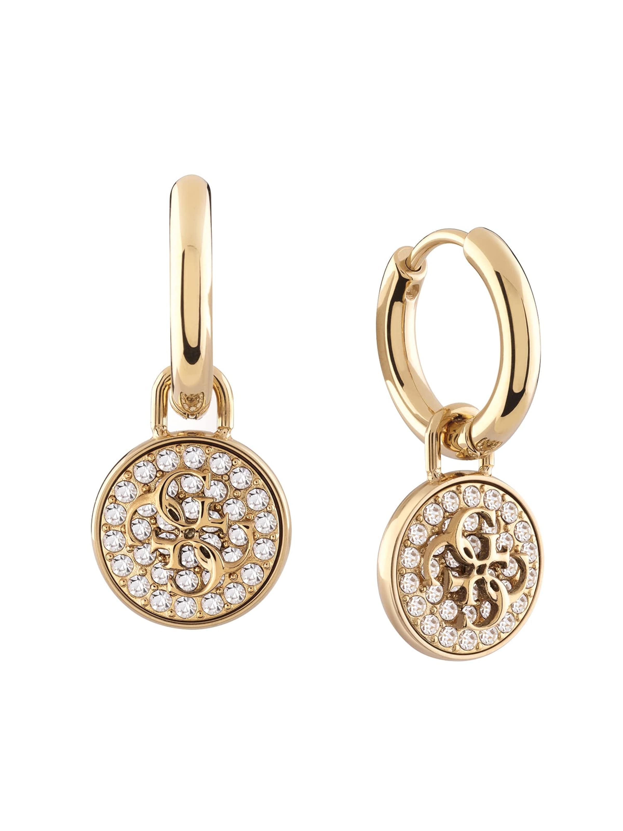 GUESS Ohrringe  'Dreaming' in Gold: Vorderseite