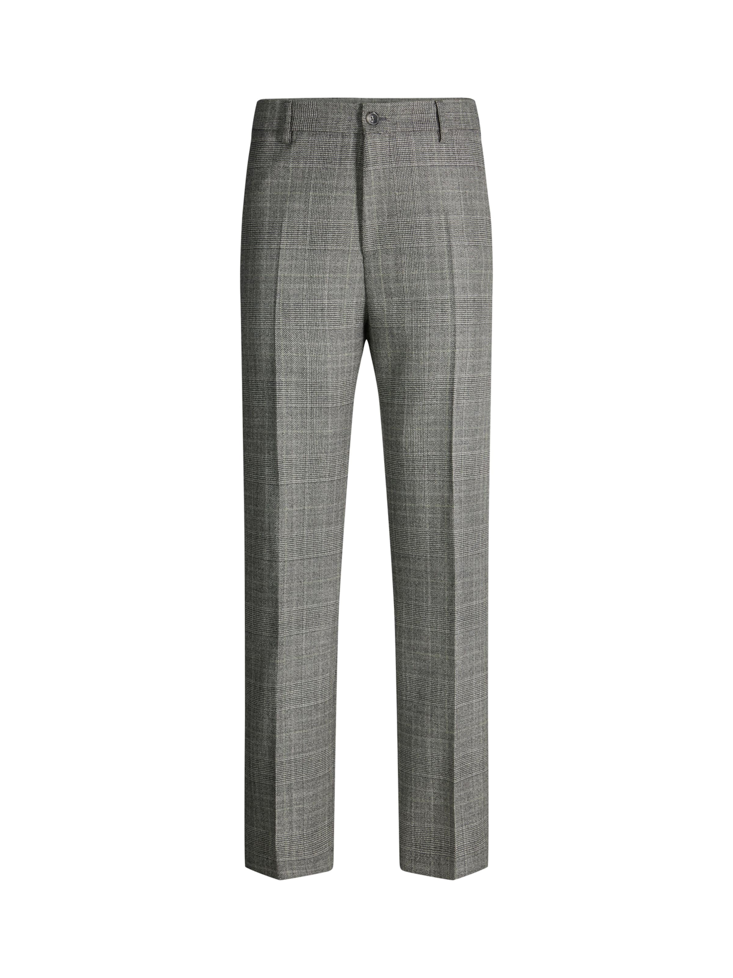 Loosefit Pantalon à plis STRELLSON en gris : devant