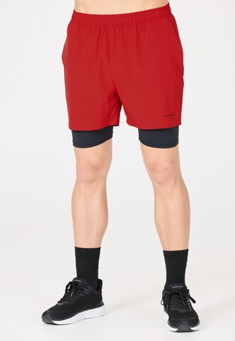 Regular Pantalon de sport 'Kros' ENDURANCE en rouge