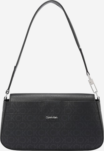 Sac bandoulière Calvin Klein en noir : devant