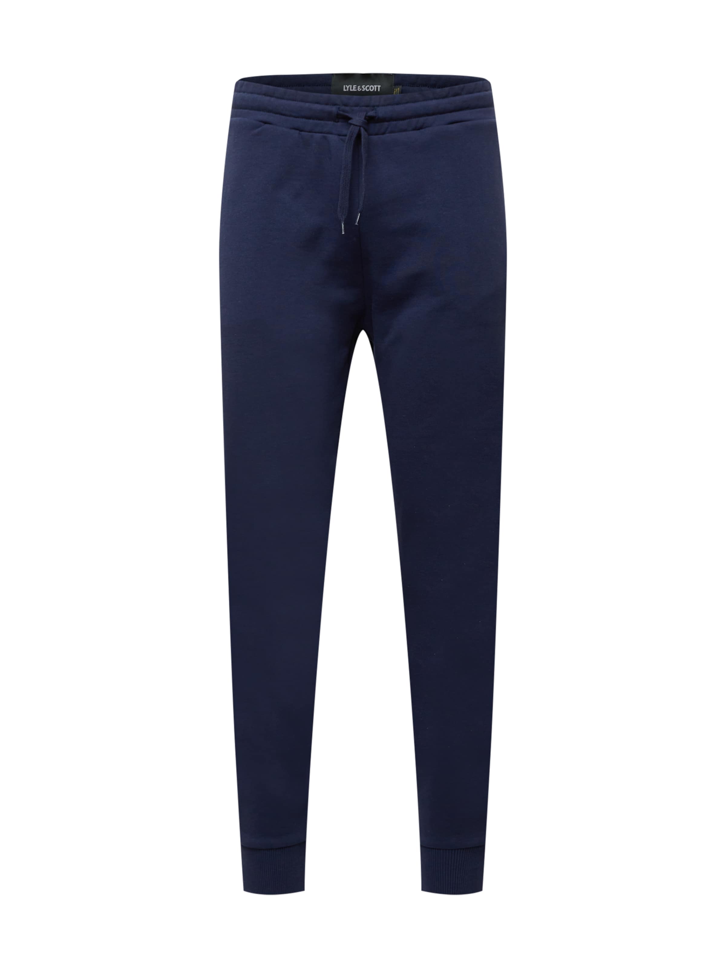 Effilé Pantalon Lyle &amp; Scott en bleu : devant
