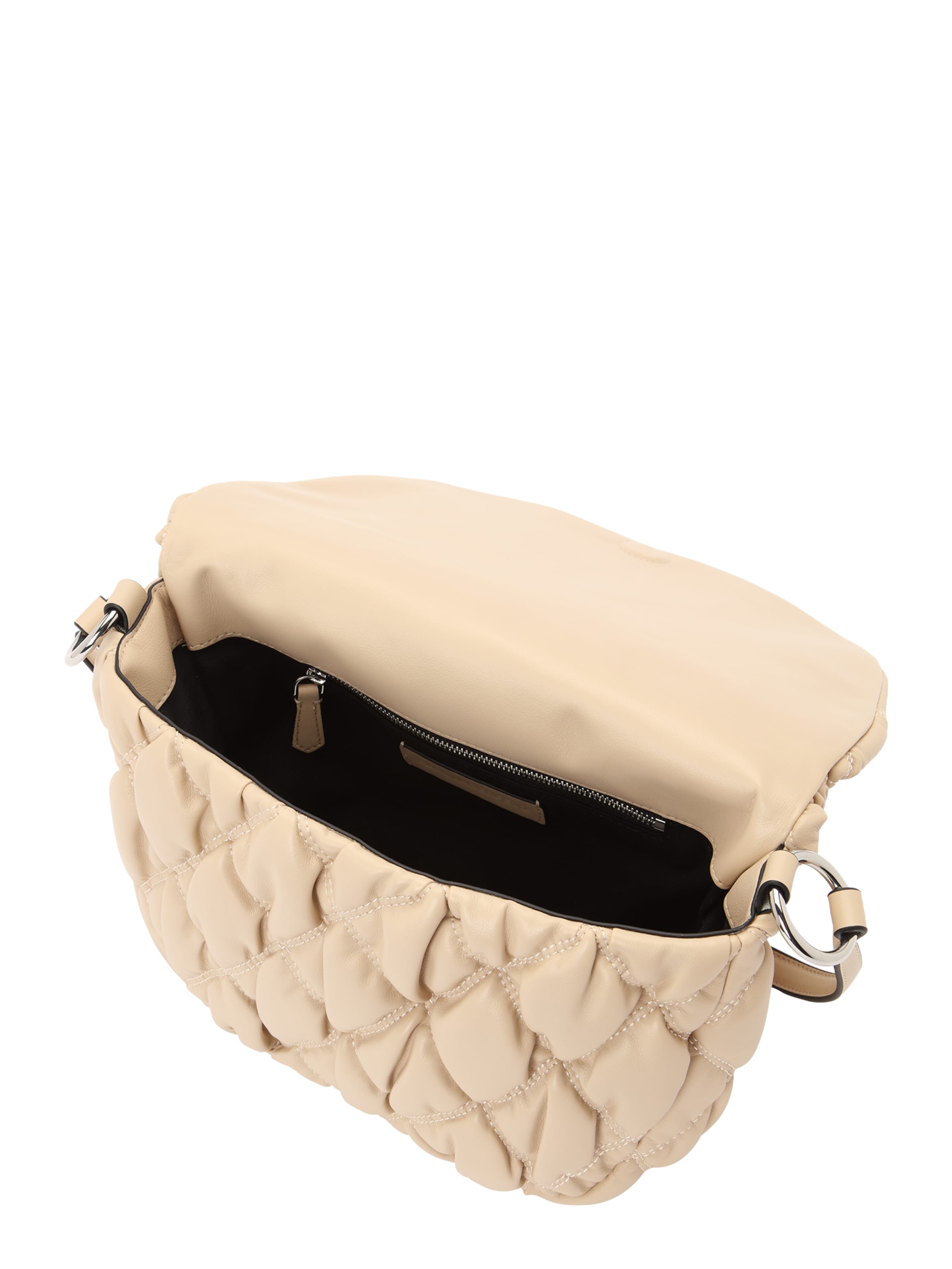 Sac à bandoulière Karl Lagerfeld en beige : au dessus