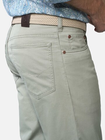 MEYER Regular Jeans 'M5 Five 1-6075' in Groen