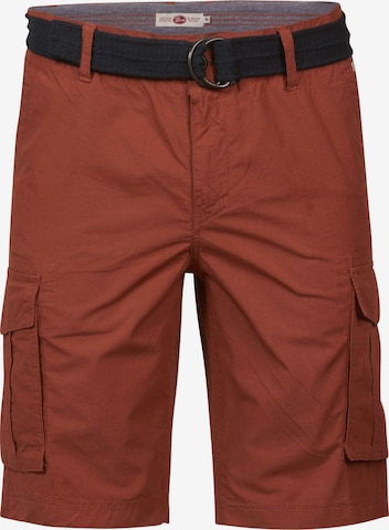 Pantalon cargo Petrol Industries en marron : devant