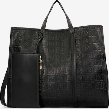 Kazar Handbag in Black: front