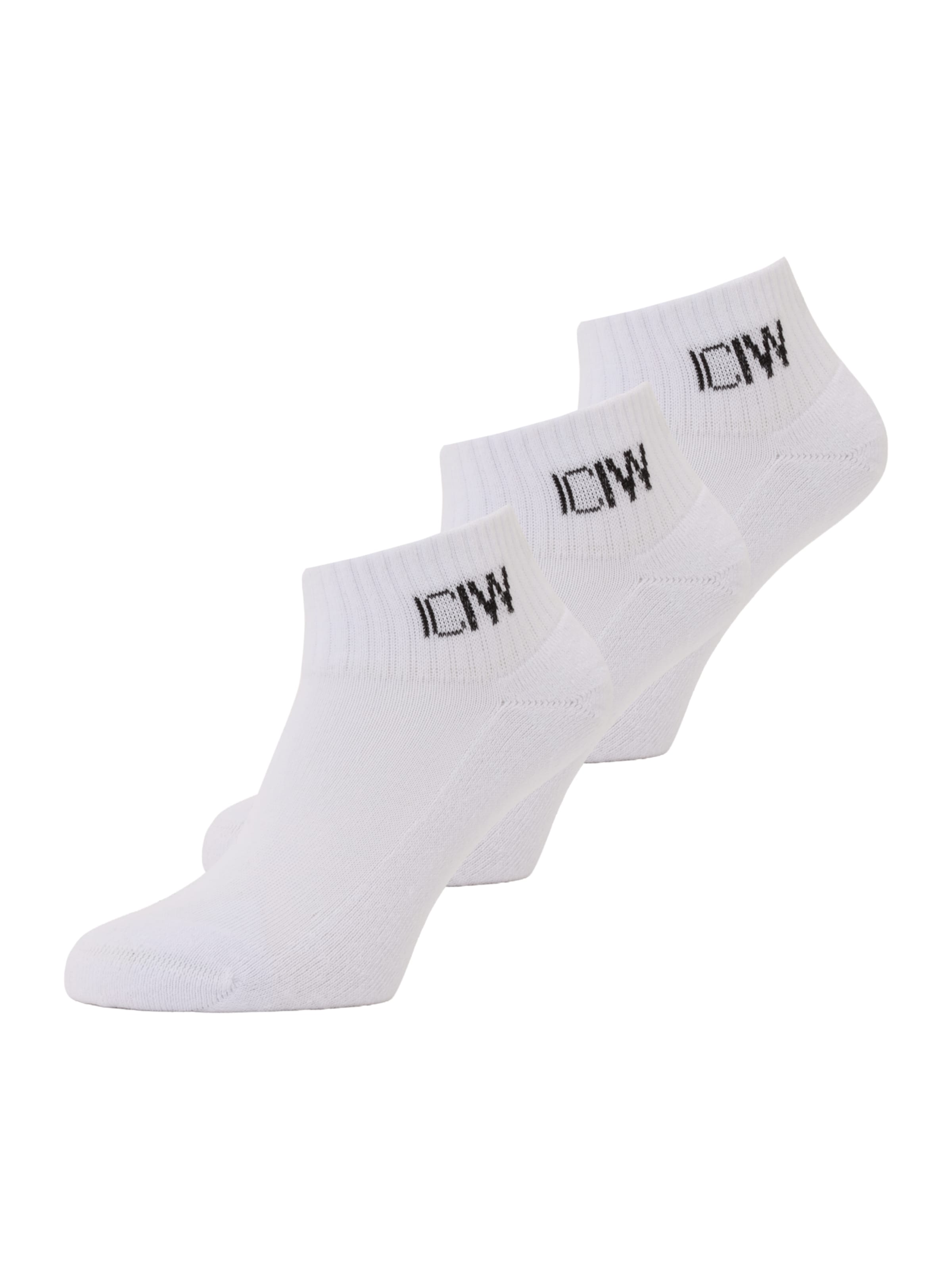 ICANIWILL Sportssokker i hvid: forside